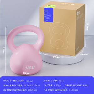 เคตเทิลเบลล์เคลือบผิวทำจากเหล็กหล่อสำหรับออกกำลังกายทนทานแบบพกพาเป็นมิตรต่อสิ่งแวดล้อมแบบจีน - Product Image 5