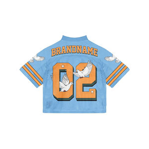 เสื้อเจอร์ซีย์สำหรับแฟนอเมริกันฟุตบอลชุดอเมริกันฟุตบอลออกแบบได้ตามที่ต้องการ - Product Image 6