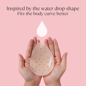 Reusable Sexy Breast Patch for Women Water Drop <strong>Shape</strong> Lifting <strong>Nipple</strong> Cover Washable Seamless Adhesive - Product Image 5