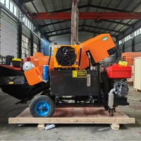 Pompe à béton mini diesel portable TCYT – Prix des pompes à béton