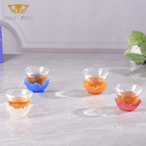 100ml 75ml squisita acqua ambientale <span class=keywords><strong>bicchieri</strong></span> argento oro <span class=keywords><strong>Espresso</strong></span> tazza di caffè per il tè del pomeriggio - Product Image 2