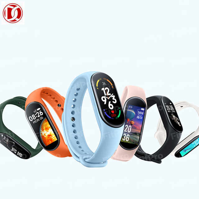 New Arrival M7 Fitness Tracker Heart Rate Monitor Waterproof Sports Bracelet Activity Tracker NFC Smart Band M7