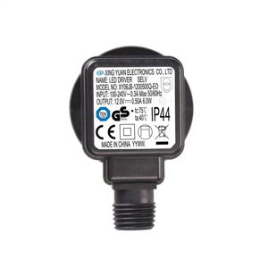 Universal 100-240VAC <strong>Power</strong> Supply 12V 500mA 6W <strong>Power</strong> <strong>Adapter</strong> IP44 Rainproof <strong>Led</strong> <strong>Strip</strong> Driver with US EU UK AU Plug - Product Image 1