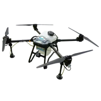 VESTA F20 Drone agricole prêt à voler (avec 2 batteries et chargeur) pulvérisateur à charge utile Agras 20L pulvérisation 33KG épandage