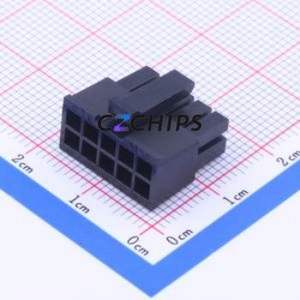 430251000 Housing (Wire-to-Board / Wire-to-Wire) P=3mm Connector 2x5P 3mm Micro-Fit (MX 3.0) 3mm - Product Image 1