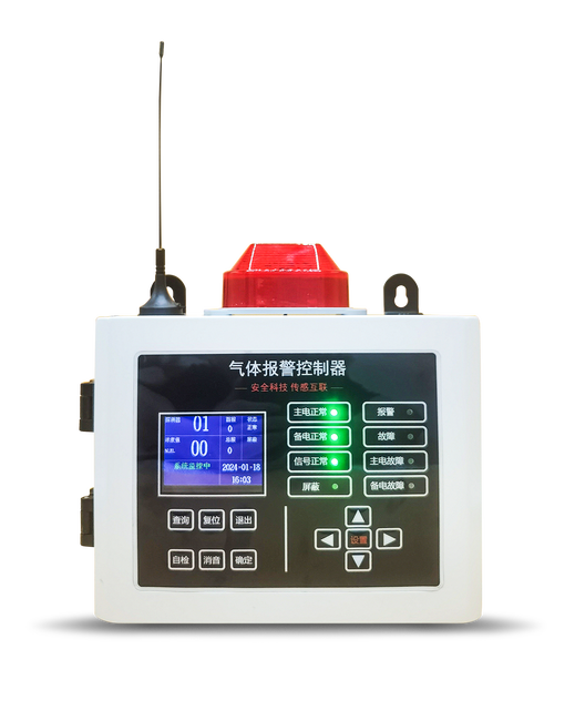 Newest wireless lora gas station demonstration Monitor LPG LNG CO2 H2S CH4 Gas Analyzers Effective Detection controller