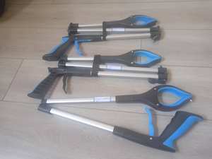 อุปกรณ์จับ109แบบด้ามจับยาวเป็นพิเศษเครื่องมือเก็บขยะที่มีจุดจับยึดที่มั่นคง32 "พร้อมแม่เหล็กสีฟ้า43นิ้ว - Product Image 3