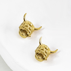 Joyería Fina para Piercings, Titanio ASTM F136, Diseño de Cara de Fantasma, Rosca Interna, Anillos para Ombligo, Labio, Oreja, Nariz - Product Image 3