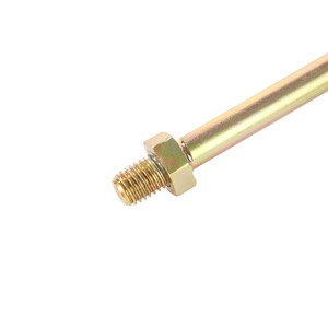 Varilla agitadora M14 con acabado dorado, diámetro de vástago de 14 mm, para mezclar cemento, yeso y mortero, accesorio para taladro. - Product Image 2