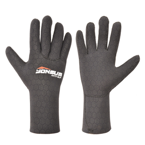 Gants de plongée YONSUB super extensibles à paume pointillée en néoprène antidérapant, cinq doigts, thermiques, pour plongée sous-marine <span class=keywords><strong>et</strong></span> snorkeling - Product Image 1