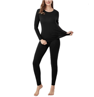 100% laine mérinos couche de base ensembles femmes 180G léger laine mérinos sous-vêtement thermique ensemble Long John chemise bas pantalon pour Ski