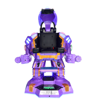Máquina de Juego de Parque de Atracciones, Robot Eléctrico de 300 W con Movimiento Giratorio de 360 Grados en Venta