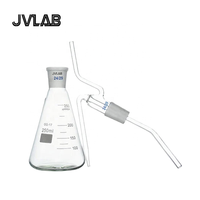 Bouteille de lavage au gaz en verre borosilicate multi-trous, verrerie de laboratoire, 25 ml-5000 ml