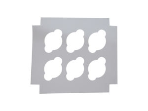 <span class=keywords><strong>2</strong></span> 4 612穴カップケーキボックス環境にやさしい段ボールパストリーカップケーキパイ食品ベーキングギフトケーキボックス - Product Image 3