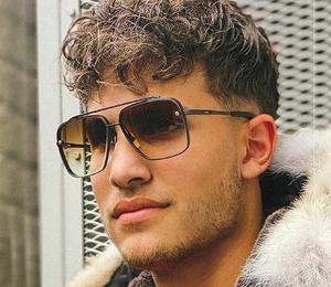 Occhiali da Sole Queena 2022 Stile Aviatore Mach Six con Gradiente <span class=keywords><strong>di</strong></span> Colore, Design Vintage <span class=keywords><strong>di</strong></span> Marca per Uomo - Product Image 3