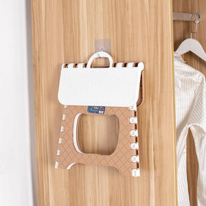 เก้าอี้พลาสติกพับได้แบบหนา รูปทรงสี่เหลี่ยมผืนผ้า พกพาสะดวก สำหรับใช้งานกลางแจ้งในสวน เหมาะสำหรับเด็ก ผู้ใหญ่ และผู้สูงอายุ - Product Image 1