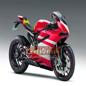 Cuerpo de inyección para DUCATI Panigale 899 1199 S R 1199 S 12 13 14 15 16 19No.106 <span class=keywords><strong>1199R</strong></span> rojo brillante 2012 2013 2014 2015 2016 Carenado - Product Image 1