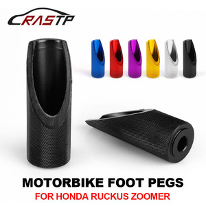 RASTP Motorcycle Foot Pedal <b>Cover</b> Aluminum Alloy Durable For Honda Ruckus Zuma Zoomer <b>Scooter</b> Parts - Product Image 5