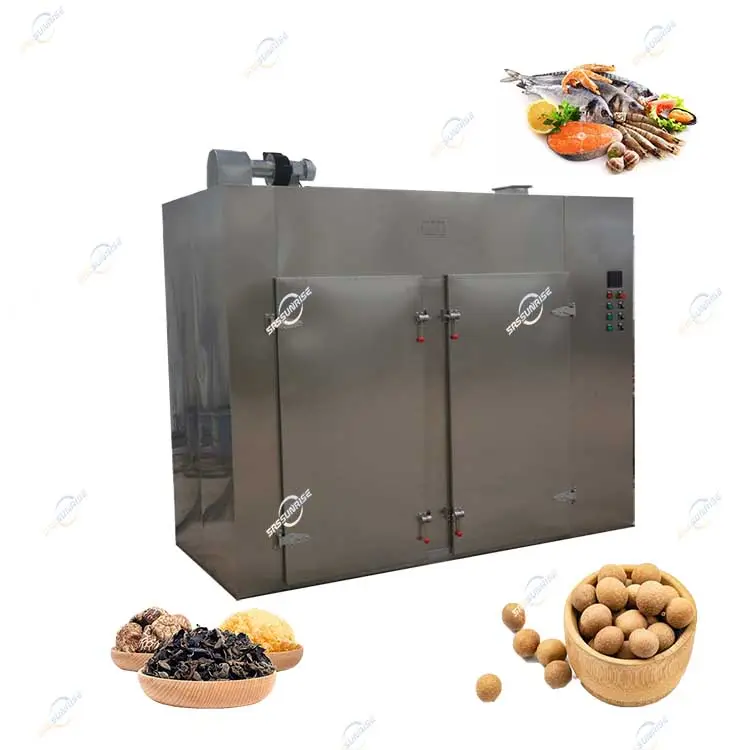 Industrial Electric Heating Type Food Dehydrator Vegetable and Fruit Meat Flowers Drying Machine