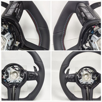 Volant de voiture sport en cuir pour BMW E81 E87 E82 E84 E70 E71 E90 E91 E92 Série E