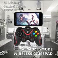 Control Inalámbrico 2025S para Juegos Android, Consola, PC, Joystick para PS3/PS4/Switch, Accesorio de Control