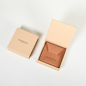 PackSecret Wholesale Custom Logo Valentine's Day New <b>Envelope</b> Jewelry Pouches and Book Christmas Magnetic <b>Gift</b> Paper Box Set - Product Image 1