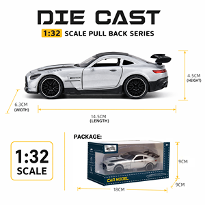 Modellino <span class=keywords><strong>Auto</strong></span> Sportiva GT in Scala 1/32, 4 Porte Apribili, in Lega Pressofusa, con Funzione Pull-Back, Ruote con Batteria al Litio - Product Image 6