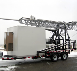 Palo Telescopico in Acciaio Zincato a Caldo per Antenna, Altezza Estesa 2-30m, Torre Mobile, Accessorio per Telecomunicazioni - Vendita Diretta dalla Fabbrica - Product Image 1