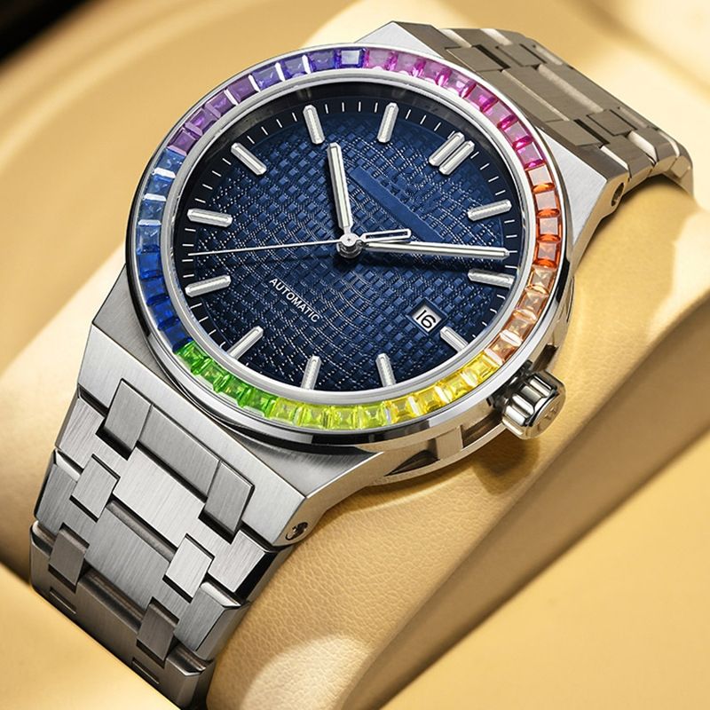 Mechanical Watch Watch Crystal Oscillator HMT Himalaya Para Shock