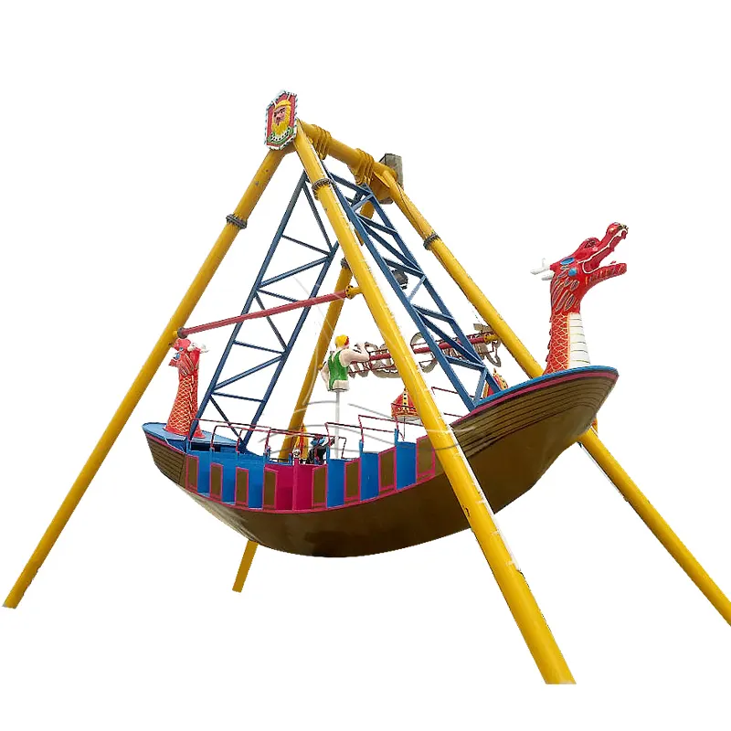 amusement equipment rides Chinese dragon theme pirate ship new design children's entertainment outdoor equipment pirate ship