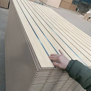 Pannelli <span class=keywords><strong>Mdf</strong></span>/<span class=keywords><strong>Mdf</strong></span> a fessura di colore giallo trafico in melamina da 18mm - Product Image 6