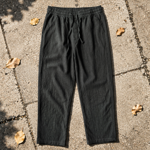 Pantalon de jogging décontracté taille haute pour <span class=keywords><strong>homme</strong></span>, style Y2K, coupe ample, en coton, streetwear, avec logo personnalisé, pour <span class=keywords><strong>homme</strong></span> - Product Image 3