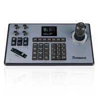 Controlador de Cámara PTZ Tenveo Serie KB200, Joystick USB 4D POE, Teclado IP NDI con Función de Votación