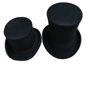 Vendita calda di buona qualità il presidente cappello del partito mago cappelli a cilindro neri per gli uomini stile classico cappello magico - Product Image 1