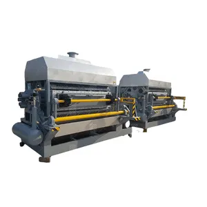 small capacity 2000 pcs per hour egg tray making machine paper recycling with drying equipment