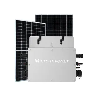 Micro-onduleur solaire haute puissance 1200W, système photovoltaïque Intelligent, onduleur connecté au réseau 1200W, vente en gros