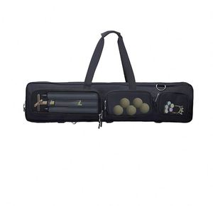 Étui souple pour queues de billard 1/2 avec rangement pour queues, en tissu Oxford durable, personnalisé, vente en gros, certifié BSCI - Product Image 1