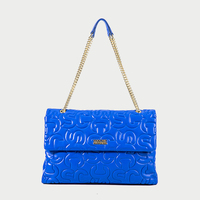 Robe soochic personnalisée monogramme matelassé motif couture cuir froncé carré chaîne rabat sac sac à bandoulière avec pieds en métal f