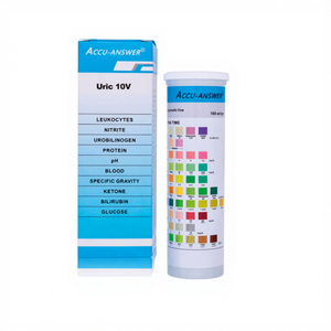 Bandelettes de test urinaire LYZ à 10 paramètres, système d'analyse d'<span class=keywords><strong>urine</strong></span> pour l'analyse des protéines, du pH et du <span class=keywords><strong>sucre</strong></span> - Product Image 1