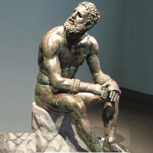 Estatua de bronce de Casting occidental para hombre, <span class=keywords><strong>escultura</strong></span> de <span class=keywords><strong>Hercules</strong></span> - Product Image 6