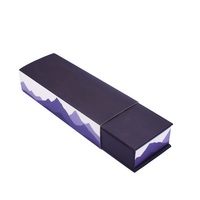 Emballage avec insert, logo personnalisé imprimé de luxe, boîte cadeau en carton rigide avec pochette coulissante en papier, 10000 pièces