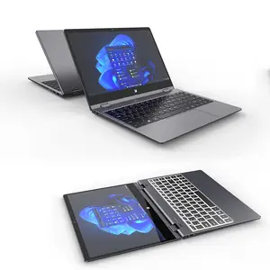 CRELANDER дешевый ноутбук 14 дюймов 100 Мини-ПК сенсорный экран Intel 12-го поколения SSD 1TB планшетный ПК 360 градусов ноутбук компьютер ноутбук