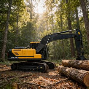 รถขุดไฮดรอลิกแบบตีนตะขาบ 20 ตัน รุ่น HX200 พร้อมริปเปอร์ 1.2 ลบ.ม. ราคา - Product Image 3