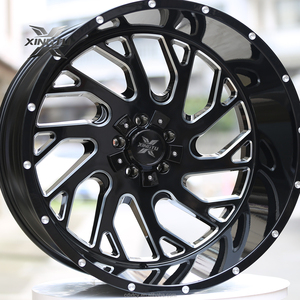 Llantas de camión grandes forjadas XINGTU, ruedas para <span class=keywords><strong>Dodge</strong></span> para <span class=keywords><strong>Ram</strong></span> para Ford GMC 22x10 22x12 24x10 24x12 24x14 26x12 26x14 26x16 28x16 30x16 - Product Image 2