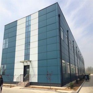 Atelier modulaire préfabriqué en structure légère <span class=keywords><strong>d</strong></span>'acier, norme ASTM, avec services de soudage, <span class=keywords><strong>d</strong></span>écoupe et pliage, bâtiment <span class=keywords><strong>d</strong></span>'<span class=keywords><strong>entrepôt</strong></span> métallique - Product Image 1