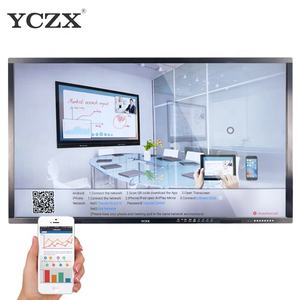 YCZX 50 55 65 75 86 98 pouces Tableau blanc interactif à écran tactile intelligent pour l'enseignement Tableau numérique 4k pour l'enseignement - Product Image 5