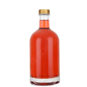 Manufacturers wholesale 375ml 500ml 750ml vodka whisky RUM GIN bottles