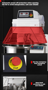 Amasadora Espiral Automática de 120 L/160 L/200 L/250 L, de Acero Inoxidable 304, para Cocina Comercial, Panadería - Product Image 3