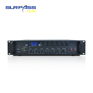 MB6650U Audio profesional pa Ecualizador gráfico 650W Amplificador mezclador para sistema de megafonía - Product Image 1