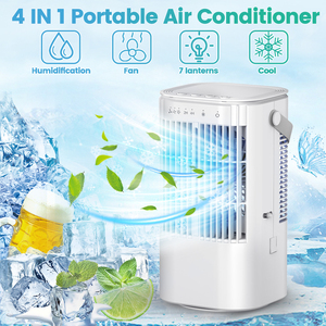 <span class=keywords><strong>Humidificador</strong></span> <span class=keywords><strong>de</strong></span> plástico portátil 3 en 1 con luces <span class=keywords><strong>de</strong></span> colores, mini ventilador <span class=keywords><strong>de</strong></span> refrigeración <span class=keywords><strong>Ar</strong></span> para coche al aire libre RV - Product Image 2